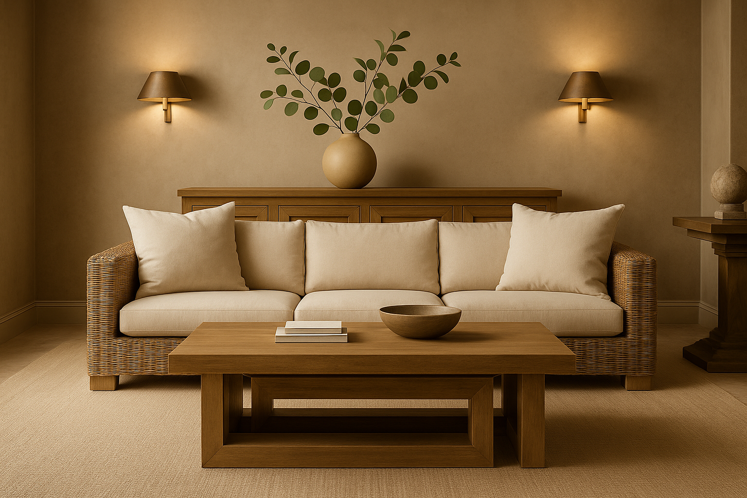 Living Room Furniture – Handcrafted Solid Wood Luxury | Rustic 9