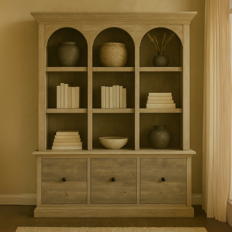 Bellavista Hutch – Handcrafted Solid Wood Storage