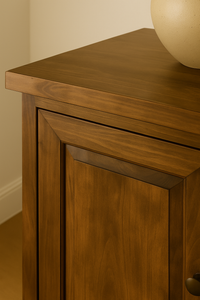 The Montecito Console Table – 96” Minimalist Solid Wood Entryway Table